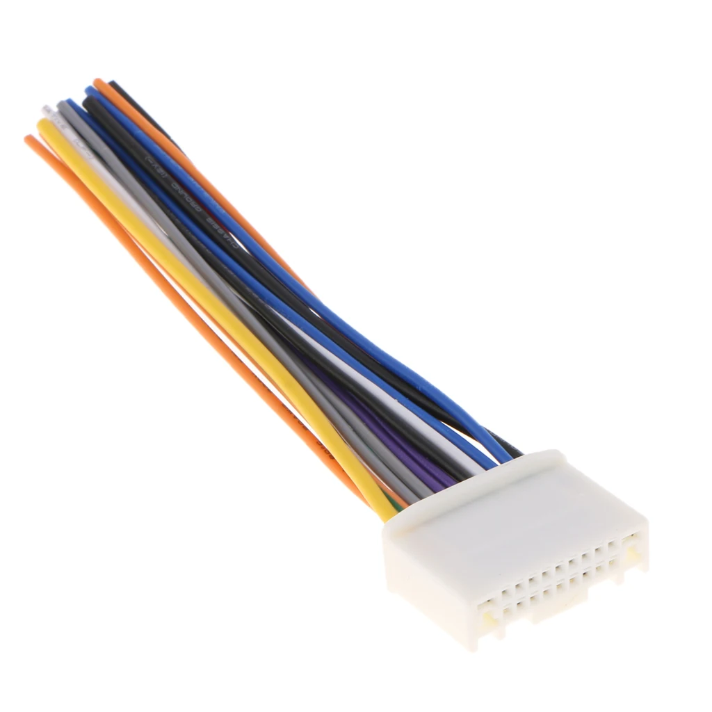 Dual Car Audio Wiring Harness Stereo 12 Pin Wire Connector For Nissan Tiida Dual Car Audio Wiring Harness Stereo 12 Pin Wire Connector For Nissan Tiida