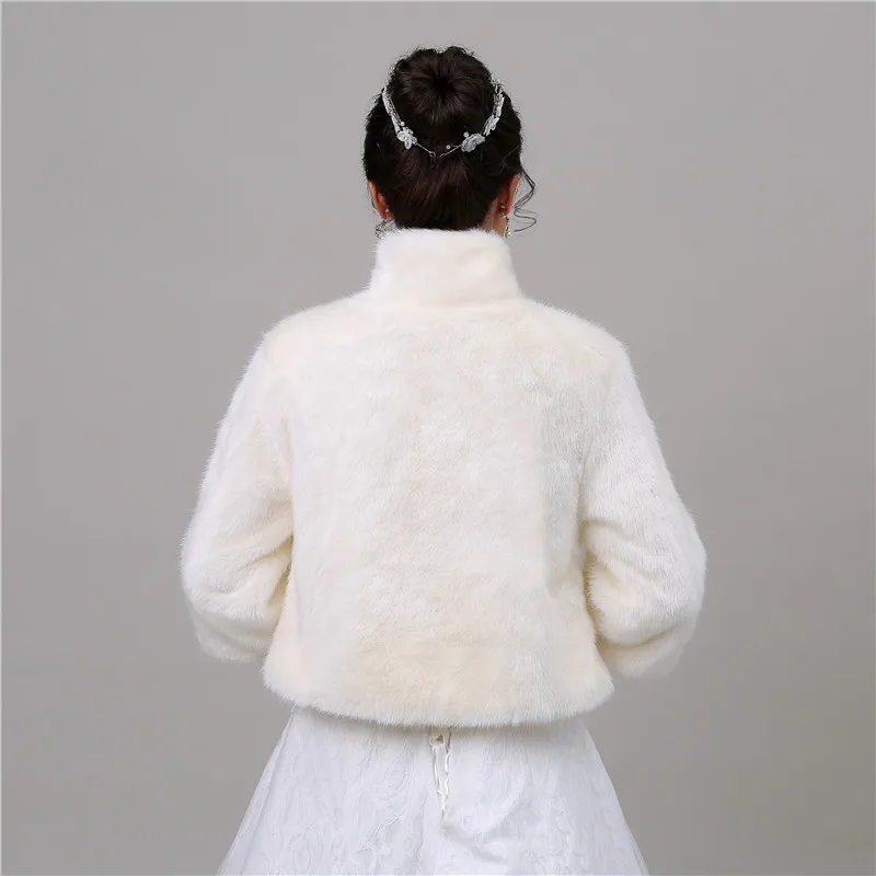 Forevergracedress, настоящие фотографии, новинка, зимняя Свадебная накидка из искусственного меха, болеро, куртки, свадебное пальто, накидка, накидка, шали, шарфы