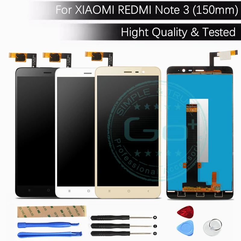 

Redmi Note 3 Pro LCD Display Screen Touch Panel LCD Digiztizer For Xiaomi Redmi Note 3 LCD Display Assembly Replacement Parts