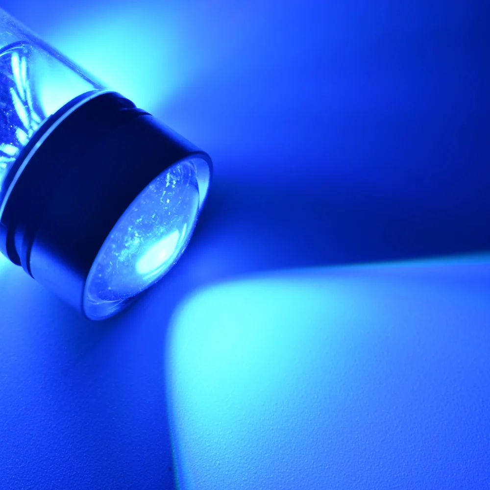 2x H1 8000k 100w Led Iceberg Blue 20 Smd Projector Fog Driving Drl Light Bulb Car Fog Lamp Aliexpress