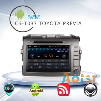 

1080P HD Video Android 6.0 /7.1 Car CD/DVD Player Auto Stereo GPS Navigation For TOYOTA PREVIA Estima Tarago Canarado 2006 -2016