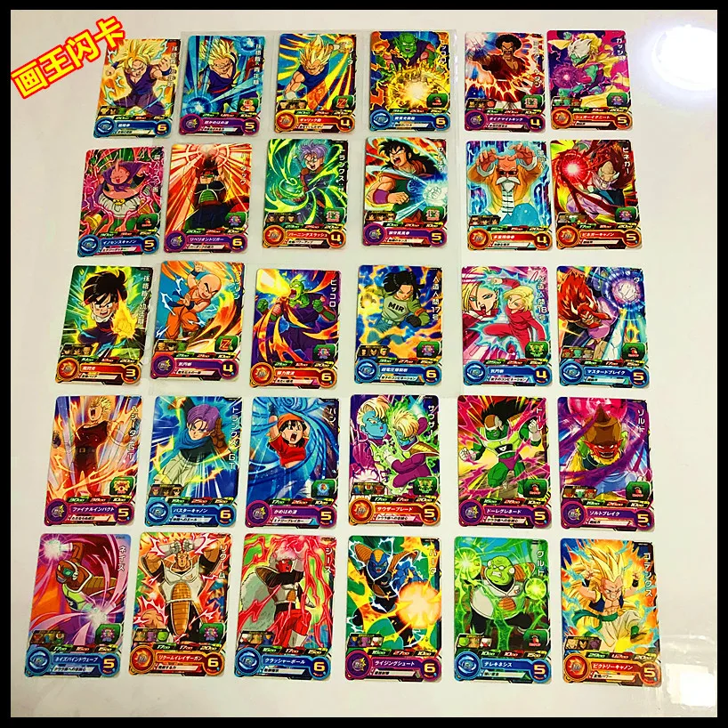 30 шт./компл. Япония оригинальный Dragon Ball Hero Card UM3 игрушки Goku Хобби Коллекционные игры Коллекция аниме-открытки