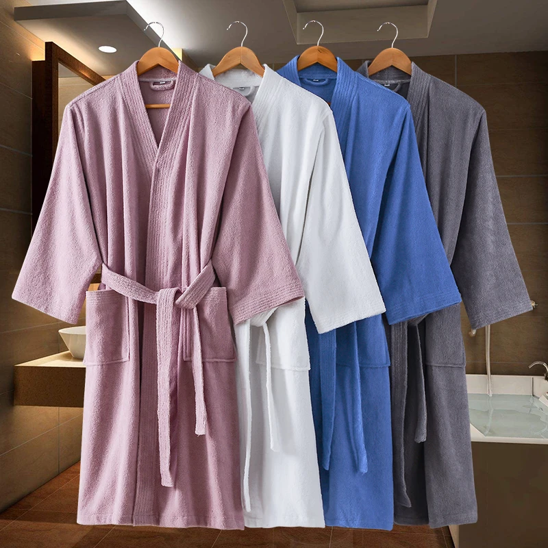 Банные мужские халаты зима толстое кимоно халаты элегантный халат мужской ночной халат Для мужчин s Plus Размеры XXL Classic Lounge пижамы
