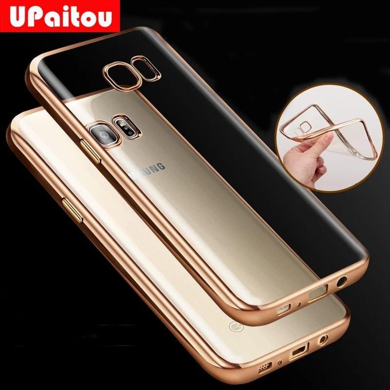 

UPaitou Plating TPU Case For Samsung Galaxy J5 prime G570F/J7 Prime G610F/J2 Prime G532F Back Cover On5 On7 2016 Silicon Case