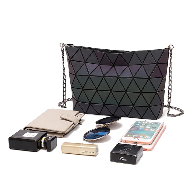 Nevenka Women Luminous Shoulder Bag Female Leather Crosssbody Bag for Women 201820