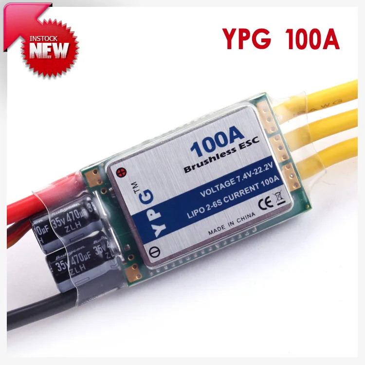 GARTT YPG 100A(2~ 6 S) SBEC Бесщеточный Регулятор скорости ESC Высокое качество