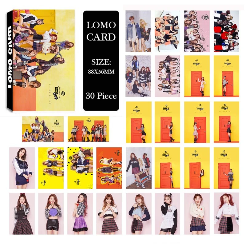 LOMO Card KPOP BIGBANG/EXO/BLACKPINK/GOT7/IKON/RED VELVET/SJ/NCT127/IZONE/TXT/TWICE/MONSTAX/Album Small Cards Photo Photocard