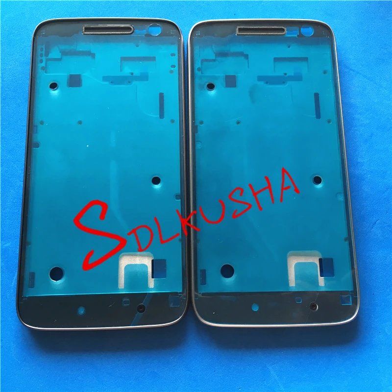 Новый передний корпус ЖК-дисплей рамка для Motorola Moto G4 Play XT1601 1604 1607 1609 Лицевая
