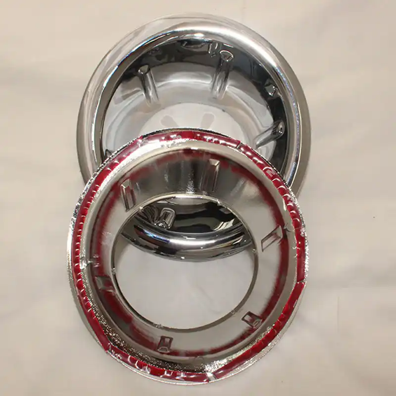 Abs Noblik Cubierta de Luz Antiniebla Delantera Cromo para Navara//Frontier D40 07-13