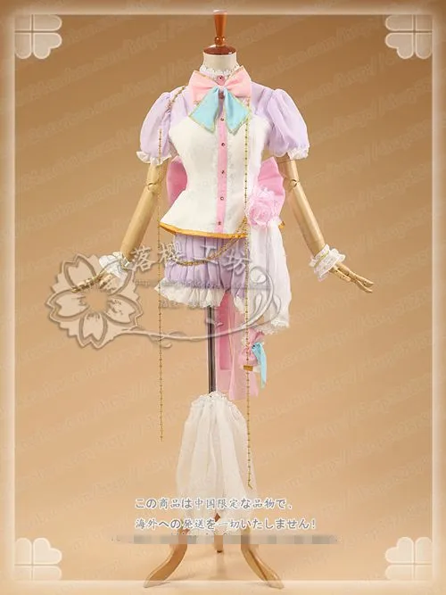 

Anime! Love Live Hoshizora Rin White Valentine's Day Angle Awaken Dress Cosplay Costume Custom-made Size Free Shipping