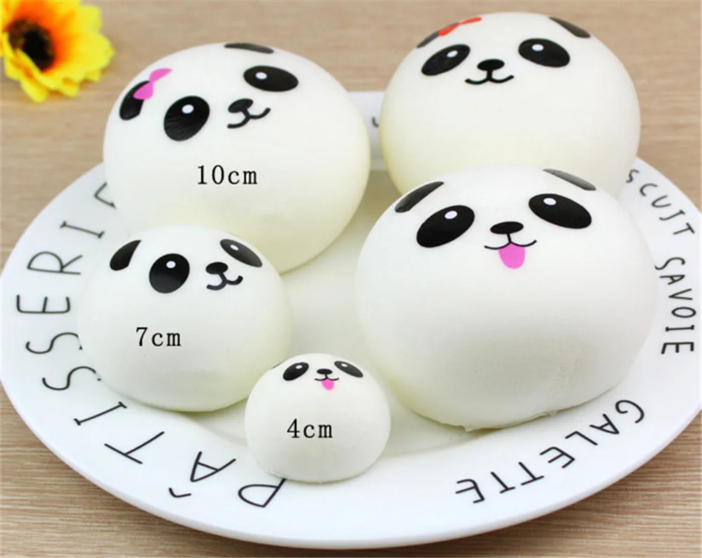 

2019 squishyCute Bread Squishy Slow Rising Cream Scented Decompression Toys Decoration poopsie slime surprise