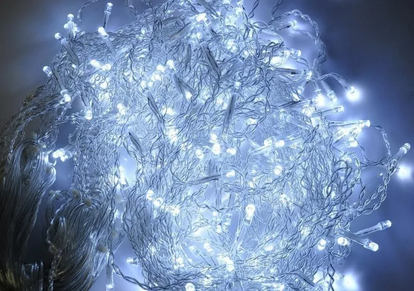 Luzes de Natal ao ar Luzes da Corda Luces de Navidad Novo m Guirlanda Led Livre Decoração Guirlandas Cortina Cristmas Ano 220 v 6x3 7 luces de navidad