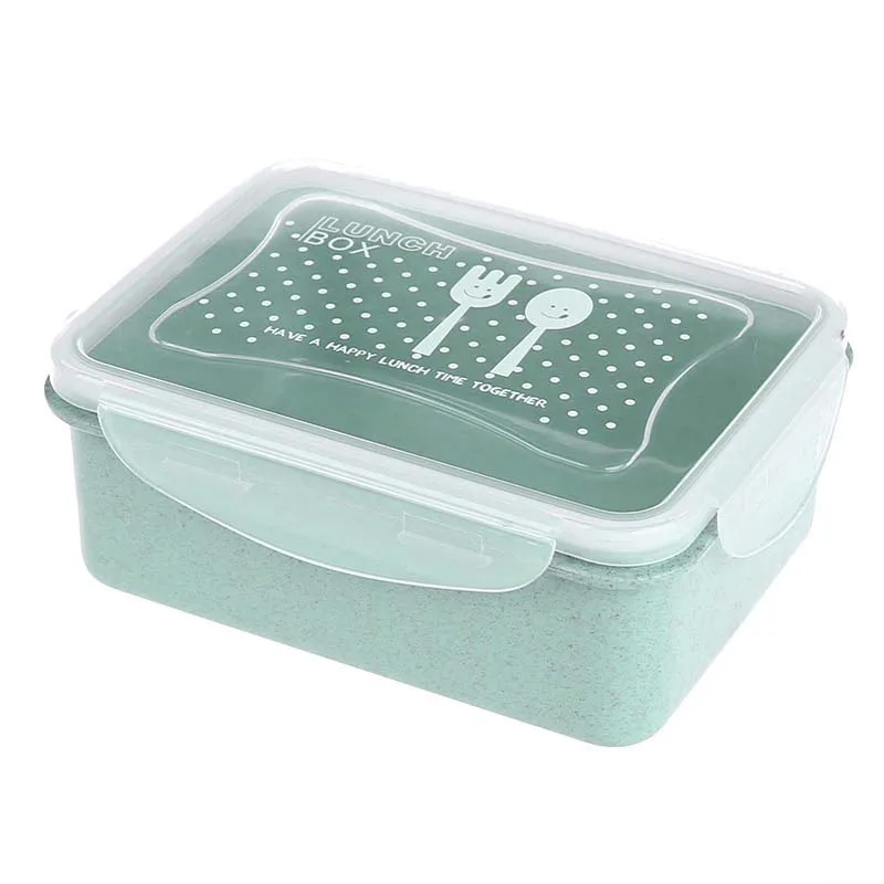 Urijk пластиковый контейнер для еды, ланч-боксы, Ланчбокс, Переносные Коробки для еды, для детей, для пикника, для микроволновки, Ланч-бокс для ужина - Цвет: E1