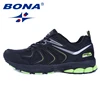 BONA New Arrival Hot Style Men Running Shoes Lace Up Breathable Comfortable Sneakers Outdoor Walking Footwear Men Free Shipping ► Photo 3/5