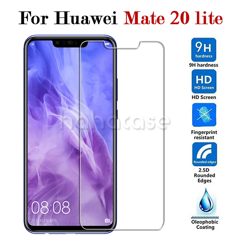 10 шт. 2.5D протектор экрана из закаленного стекла для huawei Y9 Y7 Pro Prime P Smart Plus Enjoy 9 9E 9S 9H Guard с новой упаковкой