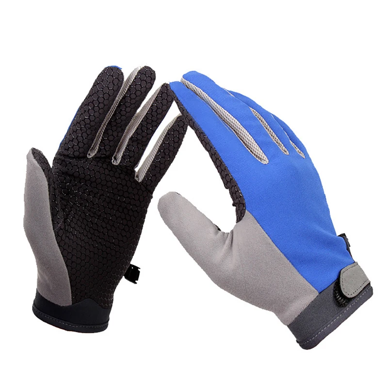 Anti Slip Full Finger Bicycle font b Gloves b font Durable Breathable Mountain Road Cycling font
