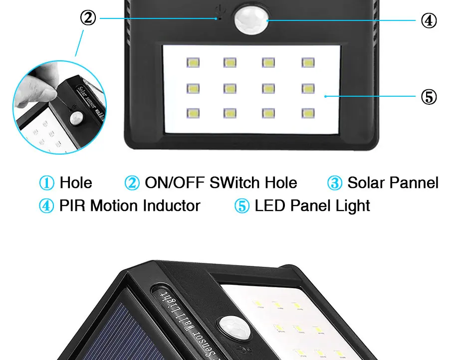 solar lamp 12  led  (9)