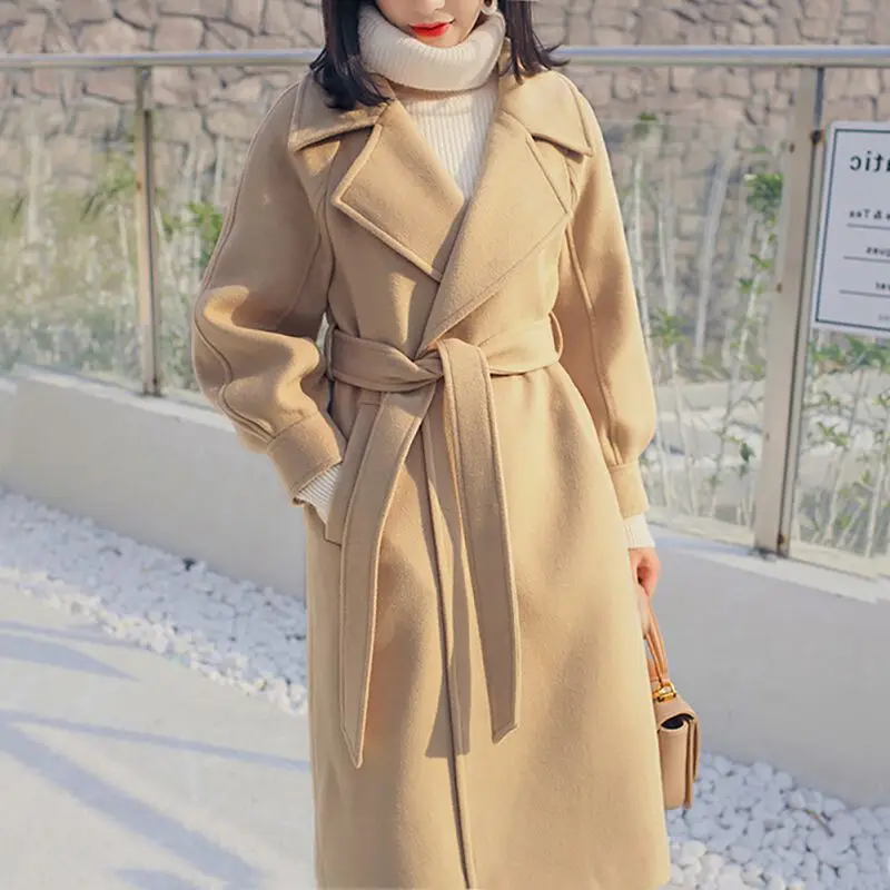 plus size tan wool coat