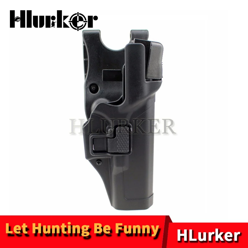 Hlurker Тактический Glock 17 кобура автоматический замок Duty пластиковый пистолет M1911 M92 P226 G17 кобура для пистолета чехол Охотничьи аксессуары