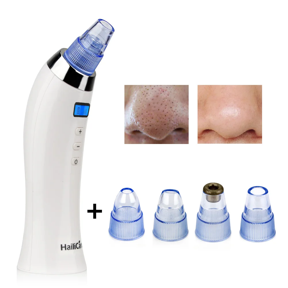 

Face Clean Blackhead Remover Skin Care Pore Vacuum Acne Pimple Removal Vacuum Suction Tool Facial Diamond Dermabrasion Machine