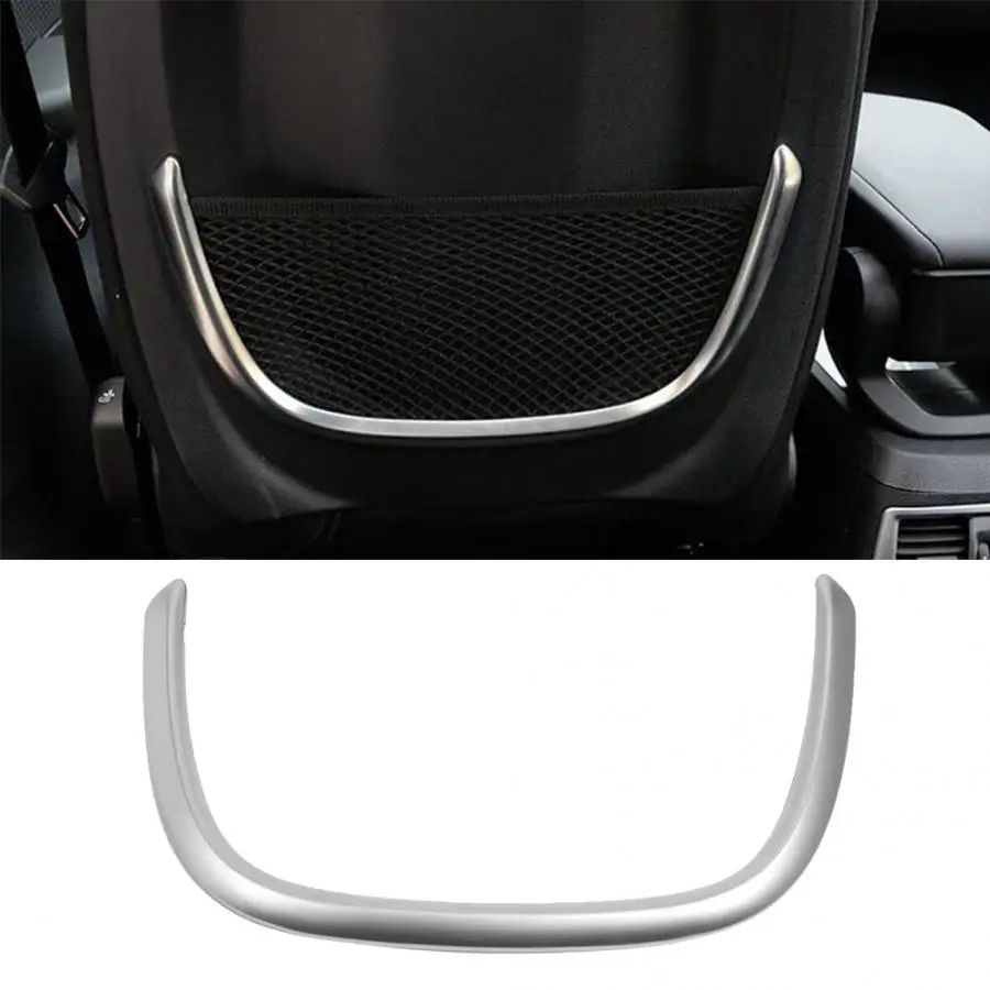 

Chrome Rear Seat Back Net Frame Cover Trim Fit For BMW 2 Series f45 f46 X1 F48 Stainless Steel car accessories