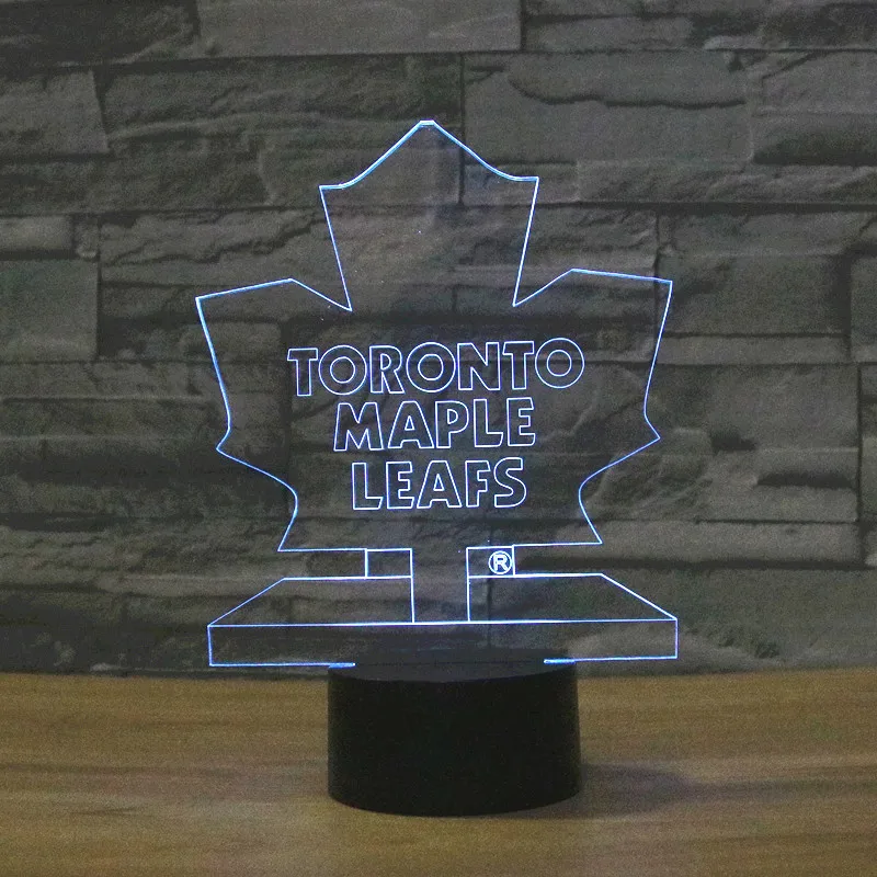 

New Rugby series Maple Leafs Toronto Maple Leaf colorful touch LED light