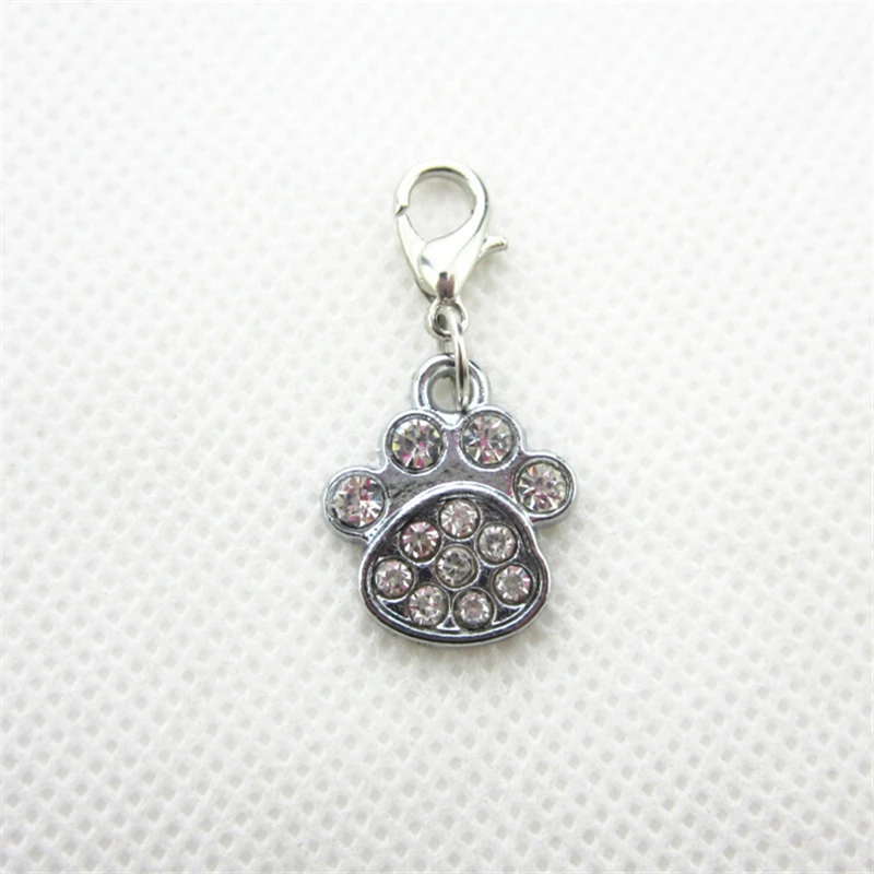 20 шт. подвески шармы в виде собачьей лапы|charms lobster clasp|dangle charms claspclasp |