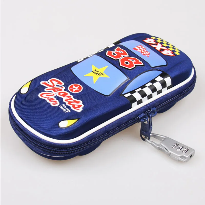 

Cool School Pencil Case Pencil Case Sports car Large Capacity Storage Auto Story King of Glory Korean Stationery Kids Gift