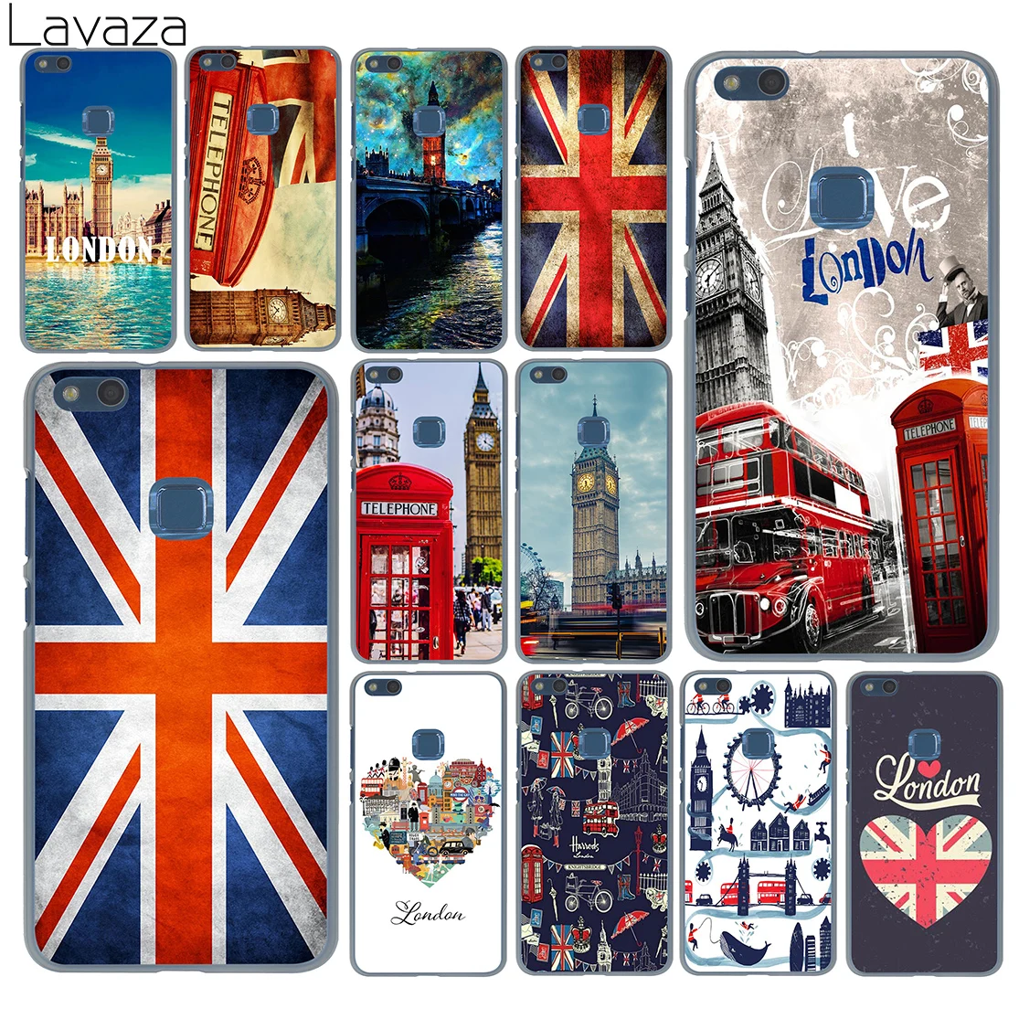 Lavaza Флаг Великобритании Лондон чехол для Huawei P30 P20 Pro P9 P10 Plus P8 Lite Mini 2016 2017 P smart Z 2019|case