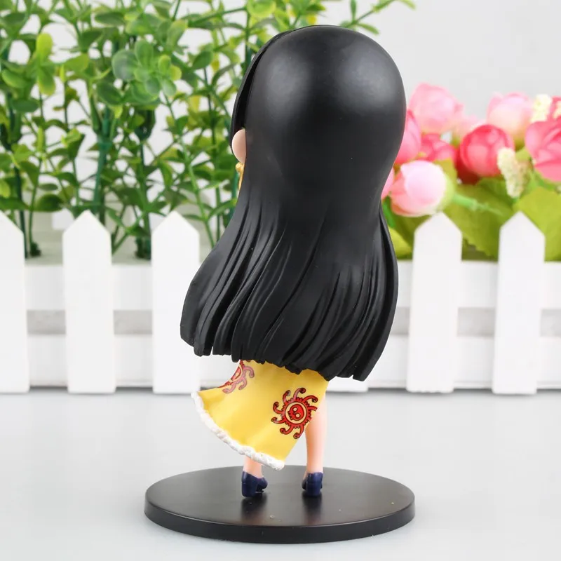 2017 New One Piece Q Posket Girls Season Special Boa Hancock PVC Action Figures Toys Kawaii Big Eyes Hancock Dolls 14cm  (16)