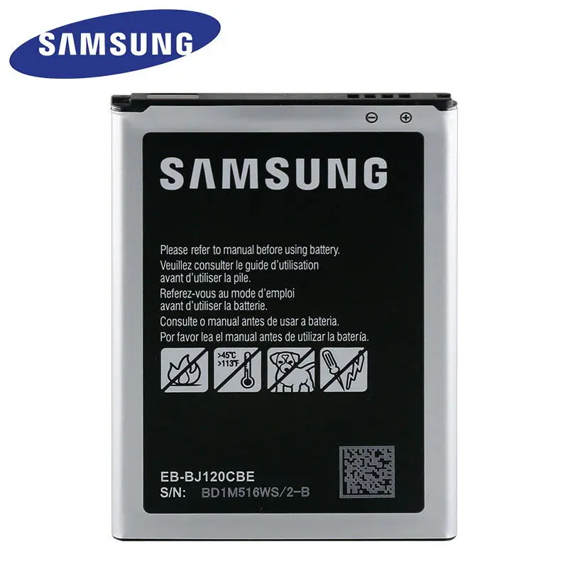 Аккумулятор Samsung для Samsung Galaxy J1(версия) J120 J120F J120A J120H J120T 2050 мАч BJ120CBE аккумулятор для телефона