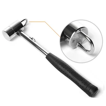 

Outdoor Camping Multifunctional Iron Hammer Escape Safety Tent Steel Nail Hammer