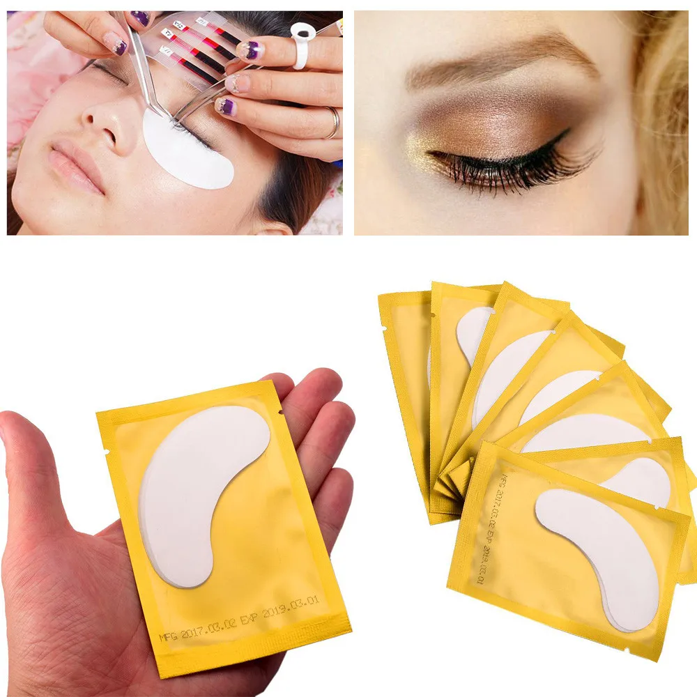 

New 1PCS Eyelash Extension Paper Patches Grafted Eye Stickers Eyelash Under Eye Pads Eye Paper Patches Tips Sticker U