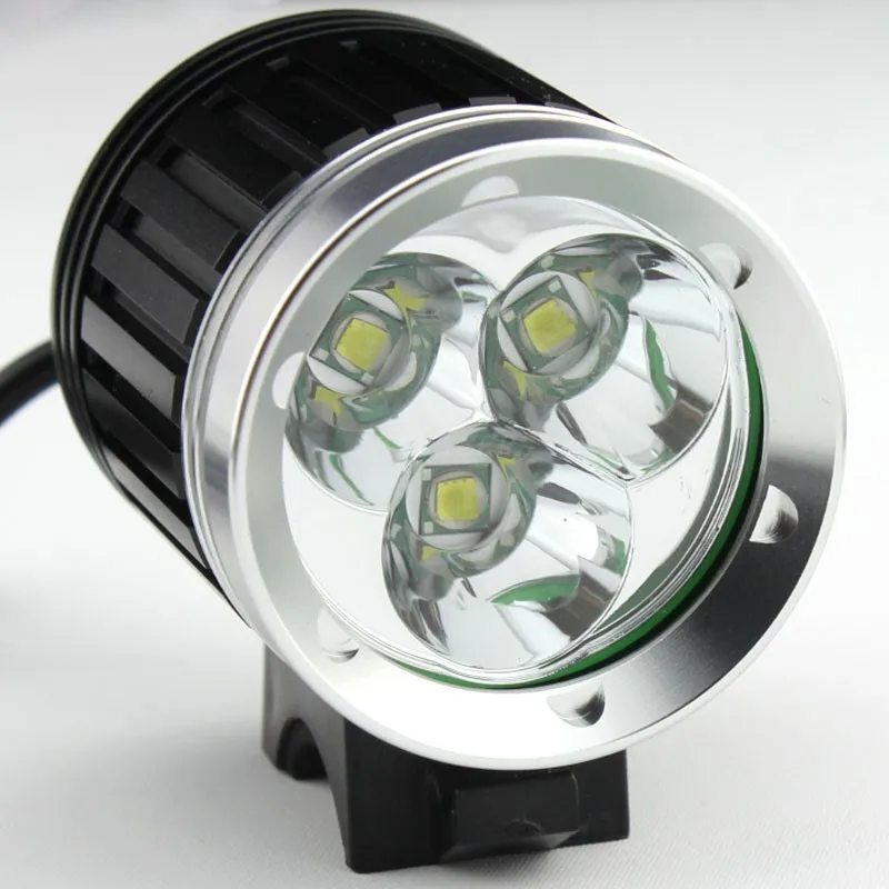 Perfect 4000 Lumens 3x XM-L T6 LED Headlight 3T6 Headlamp Bicycle Bike Light Waterproof + Battery Pack Free Shipping 2 Perfect 4000 Lumens 3x XM-L T6 LED Headlight 3T6 Headlamp Bicycle Bike Light Waterproof + Battery Pack Free Shipping 2