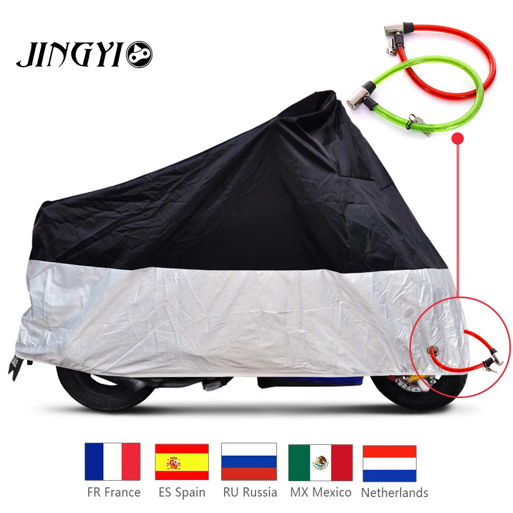 

Motorcycle cover windproof dustproof UV protection motorcycle rain cover indoor outdoor Universal For yamaha tmax 530 xmax 250