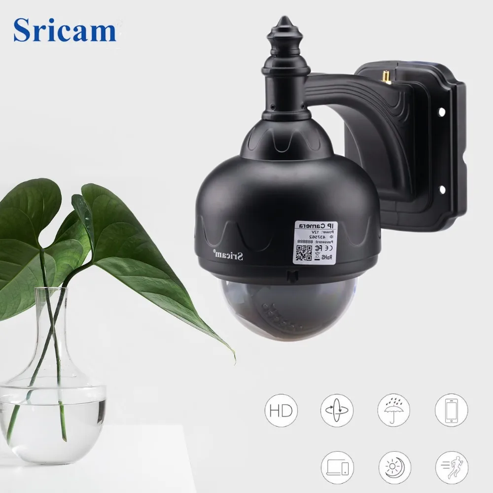 Sricam SP015 открытый IP66 Водонепроницаемый IP Камера Wi Fi 720P HD видеонаблюдения Инспекции