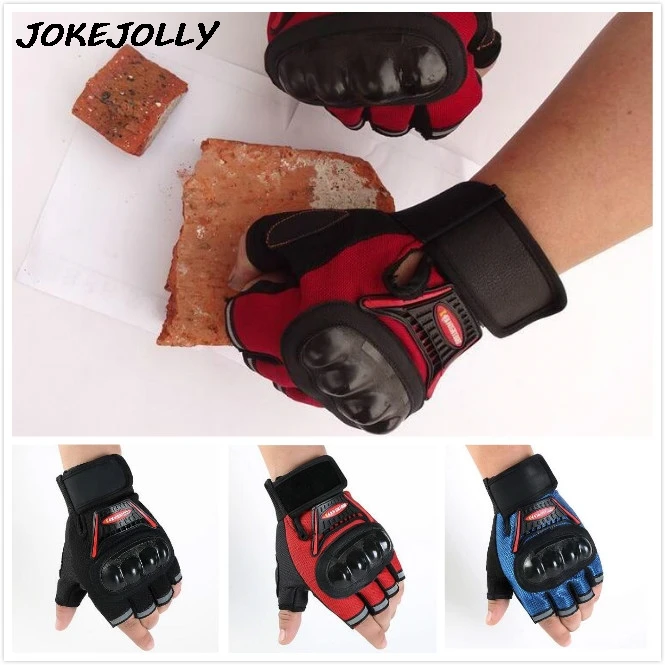 

1 Pair PU Leather Half Mitts Mitten MMA Muay Thai Training Punching Sparring Boxing Gloves 3 Colors GYH