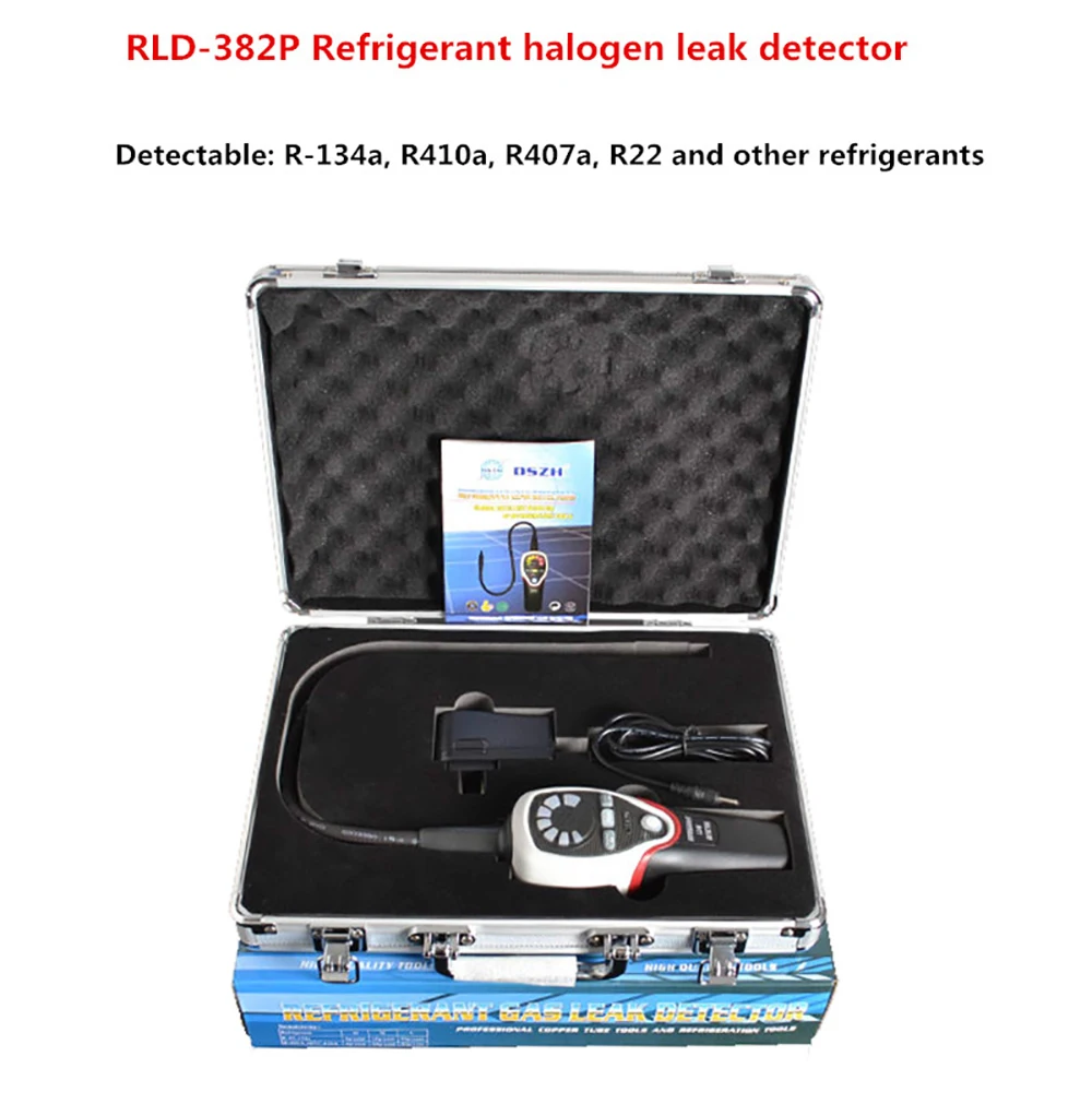 Refrigerante Alogena Rilevatore Di Perdite Di Aria Condizionata Refrigerante Leak Tester R-134A R410A R407A R22 Rld-382P Y