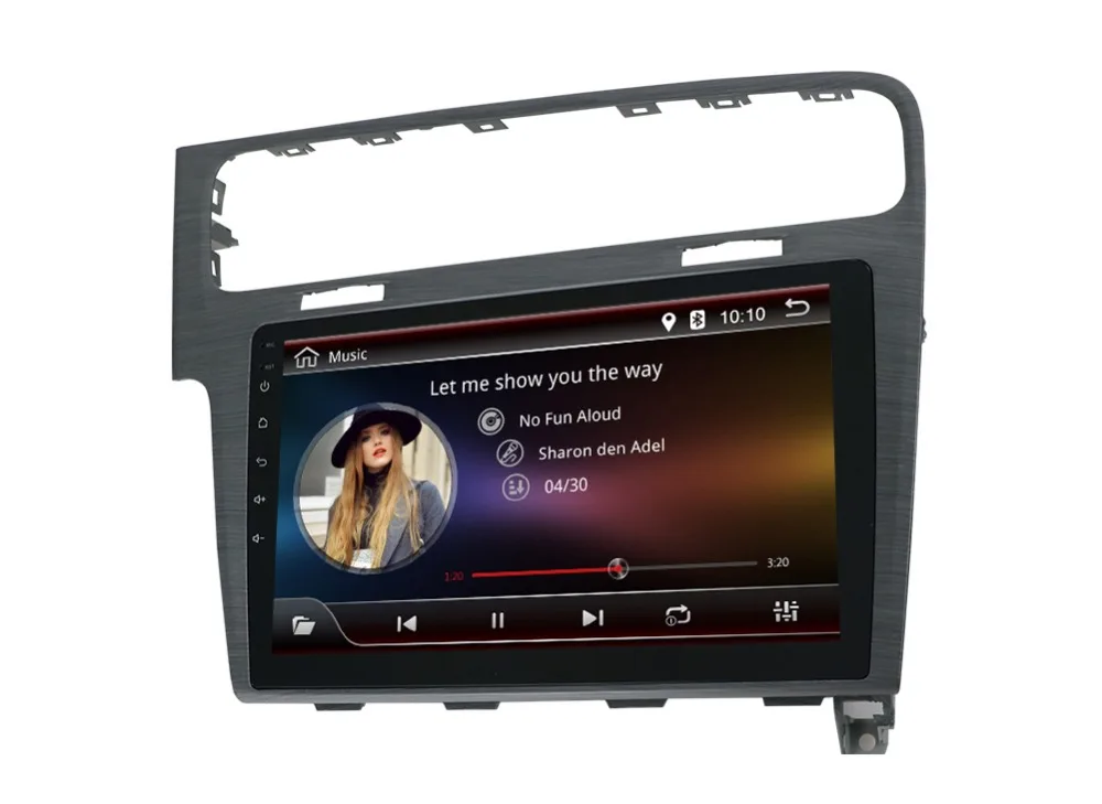 Discount Bosion 2 din For Volkswagen golf 7 2013 Android 9 Autoradio Car Multimedia Player GPS Navigation Head Unit with wifi BT RDS USB 2