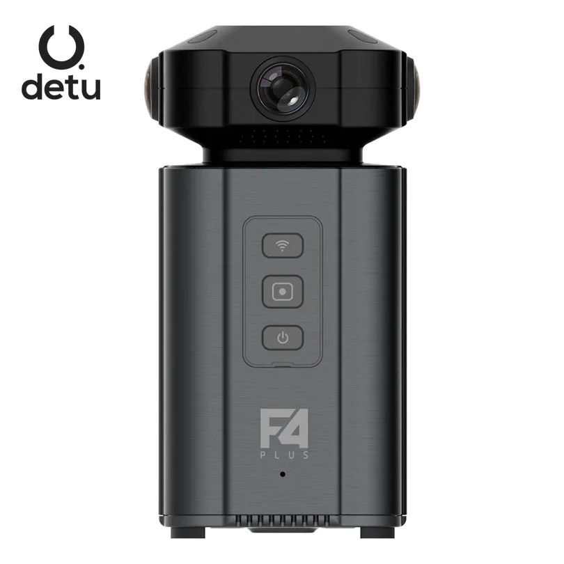 DETU F4 Plus Professional 360 Vedio Panoramic Camera WiFi