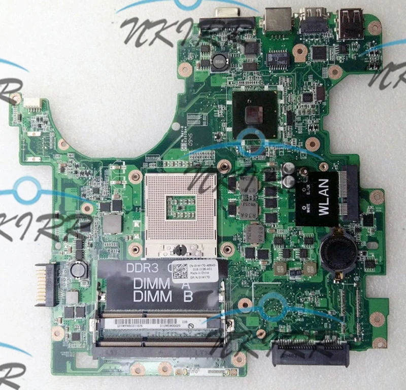100 Working Ywy70 74tpy Daum3bmb6e0 Rev E Rev A00 Pwb Y7gf3 Pga989 System Board Motherboard For Dell Inspiron 1764 Laptop Laptop Motherboard Aliexpress