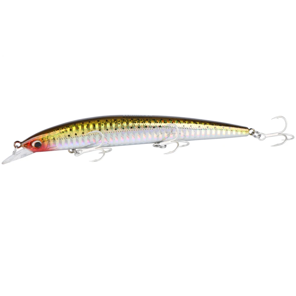 

Tsurinoya DW31 1pcs 129mm/14.8g Minnow Fishing Lures Wobblers Artificial Bait Depth 1M with Sharp Hooks Fishing Tackle