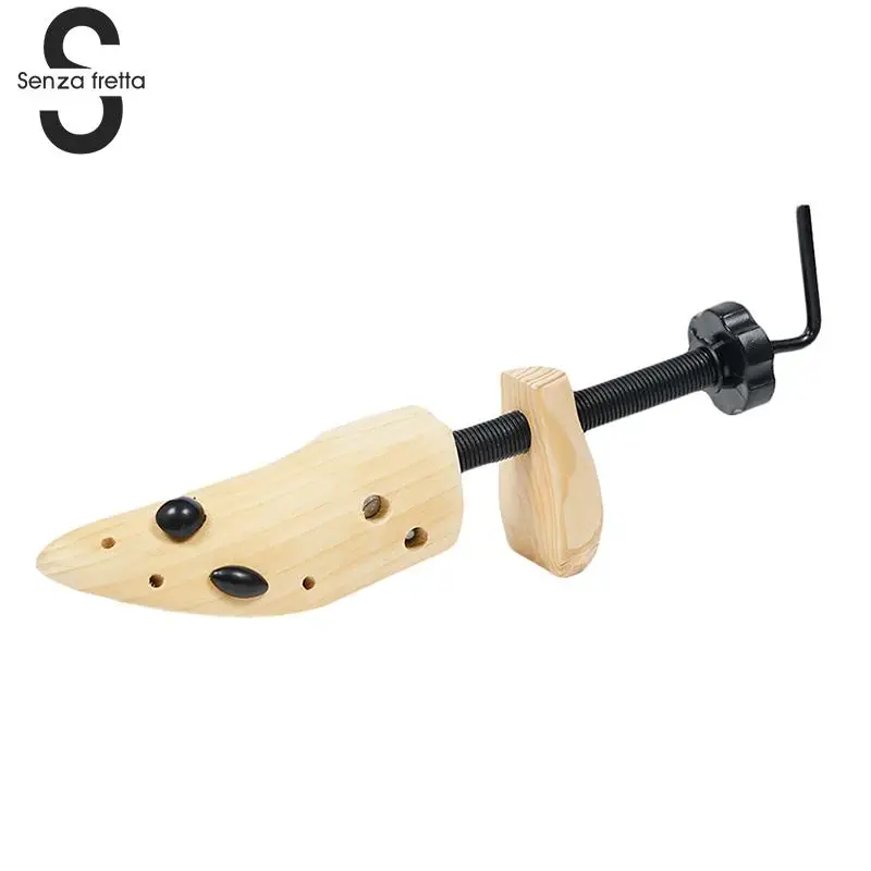 

Senza Fretta 1 Pcs Shoe Trees Wood Solid Wooden 2-Way Shoes Tree Women Men Adjustable Shoe Tree Stretchers Size S/M/L LDD0437