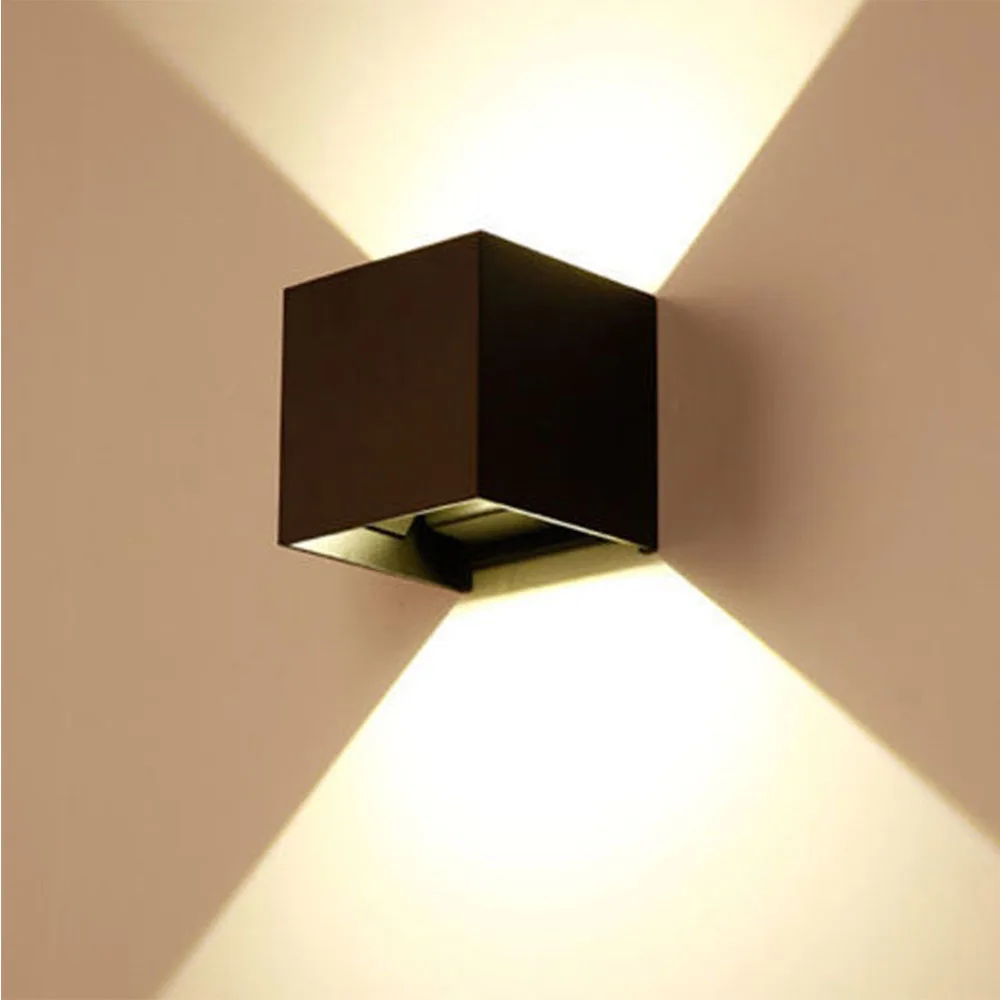 

Square Led Wall Lamp Waterproof Loft Home Lighting Wall Lighting Modern Corridor Led Reading Light Bed Wall Lights for Home