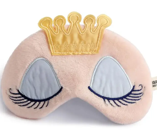 Buy Lovely Pink/Blue Crown Sleeping Mask Crown