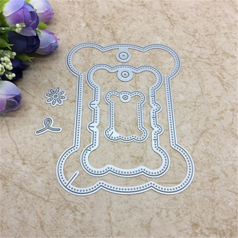

Frame Metal Cutting Dies Stencil Scrapbooking Photo Album Card Paper Embossing Craft DIY Dies Cutting