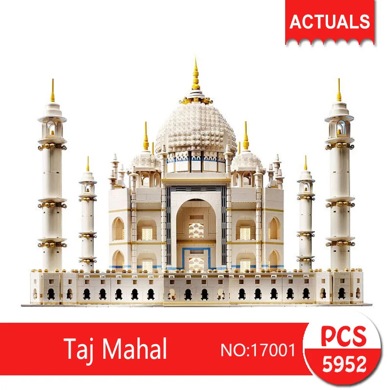 

Lepin 17001 5952Pcs Street View series India famous mausoleum Model Building Blocks Set Bricks Toys For Children Gift 10189