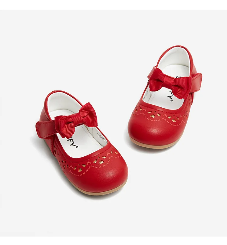 Сандалии для девочек; летняя детская обувь для малышей младенцев; сандалии для маленьких девочек; элегантная обувь для принцессы с бантом для детей; цвет розовый, красный; TX452
