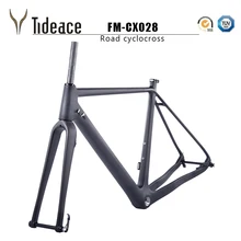 2019 Tideace Tapered disc brake Di2 Chinese CX Carbon Cyclocross Frame with fork thru axle GRAVEL bike frame max 40C tire цена 2019 Tideace Tapered disc brake Di2 Chinese CX Carbon Cyclocross Frame with fork thru axle GRAVEL bike frame max 40C tire цены онлайн