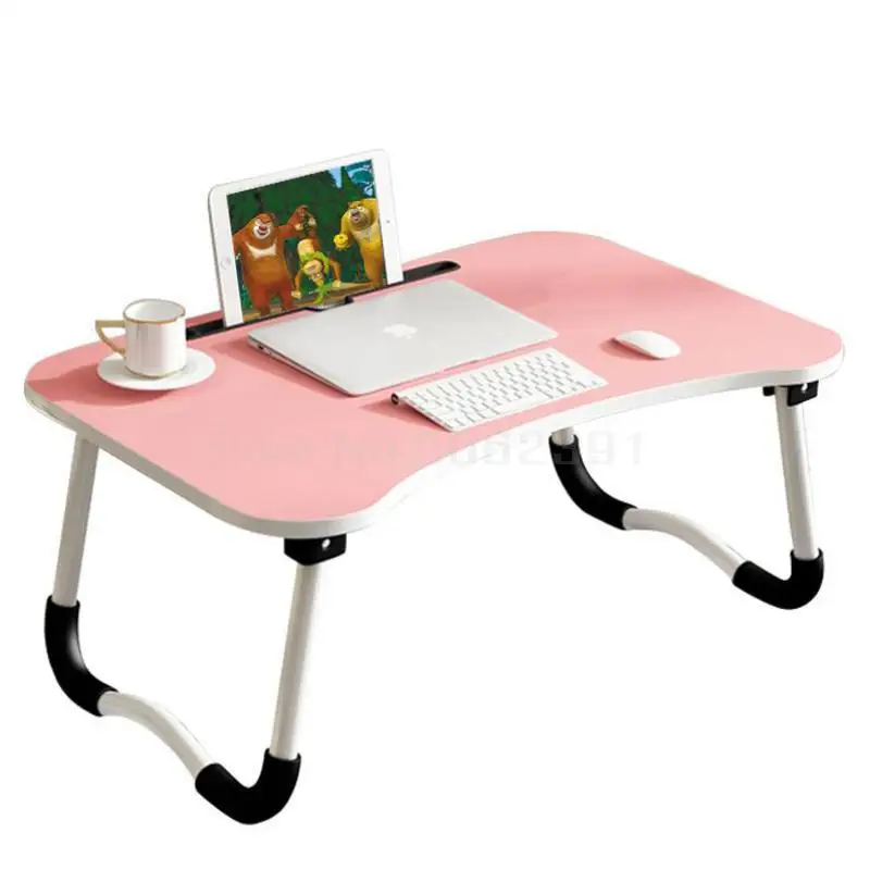 

Bed Small Table Multifunctional Notebook Computer Desk Students Study Desk Foldable Simple Lazy Desk Household